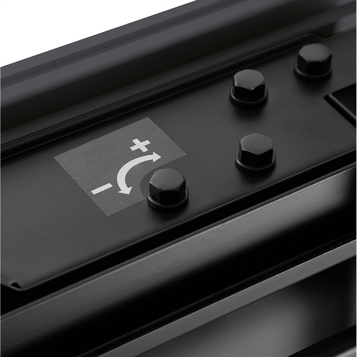 Hagor Wandhalterung HP Counterbalanced Floor-Wall HD, schwarz