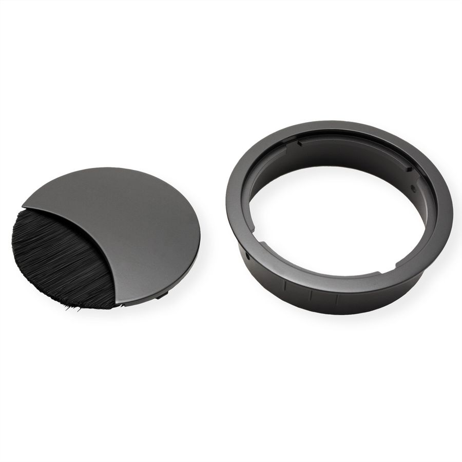 BACHMANN LOOP ROUND Passe-câbles, noir