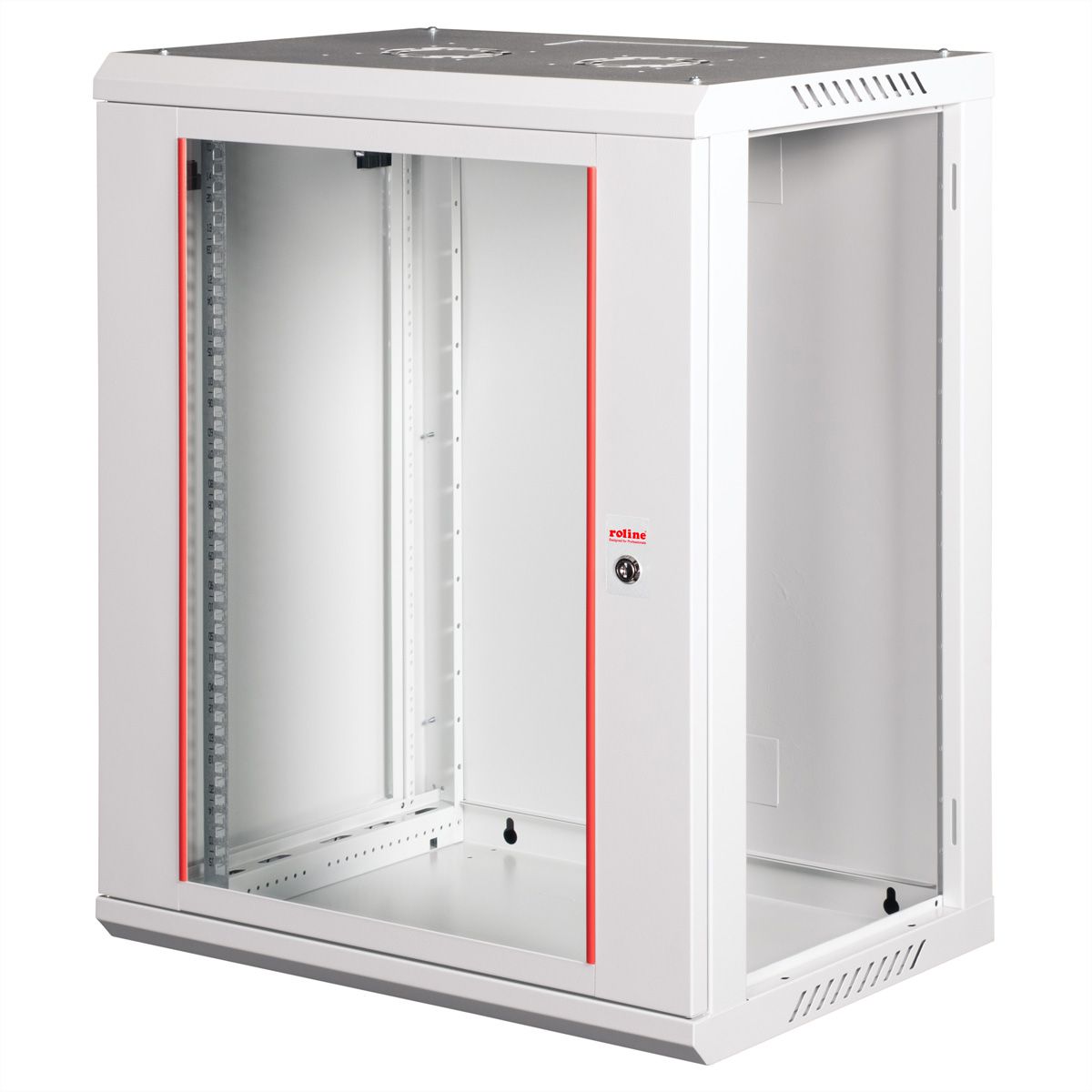 ROLINE 19-Zoll Wandgehäuse Basic Plus 15HE, 600x450 BxT grau