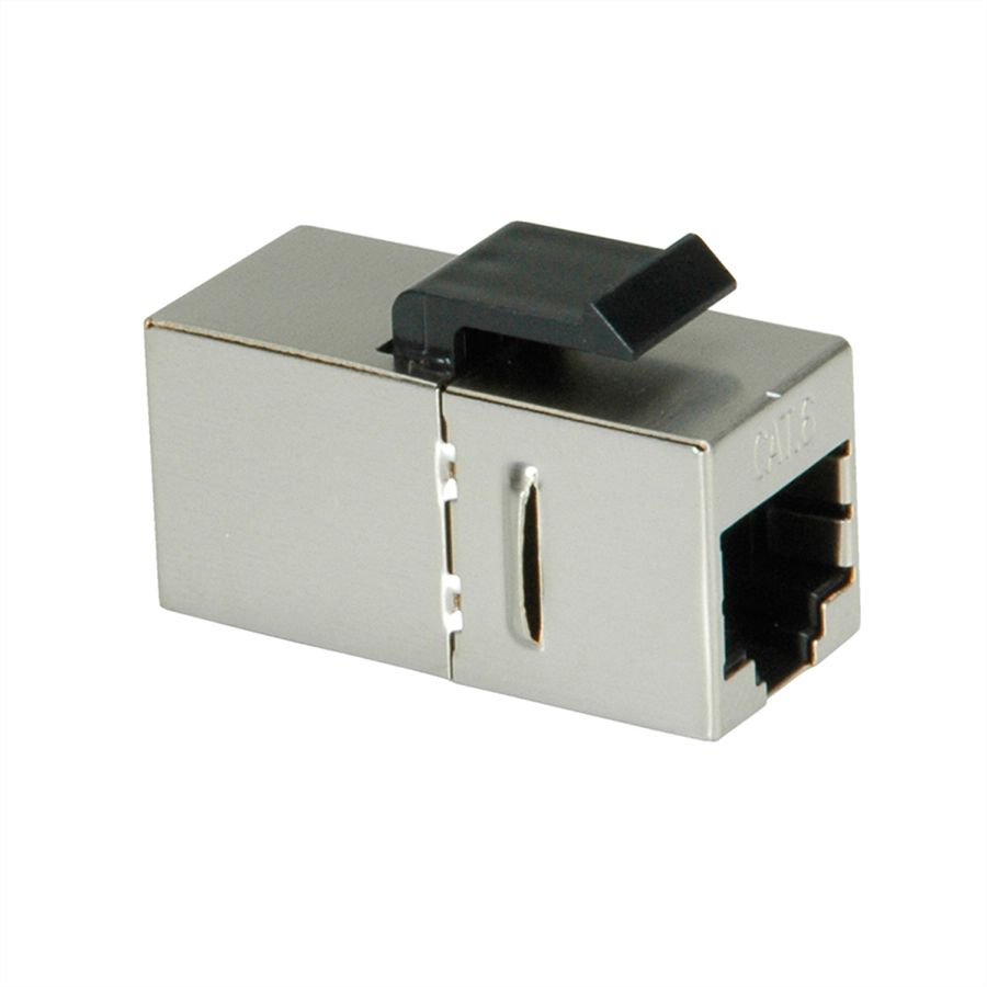 VALUE Coupleur RJ-45 keystone, blindé, Cat.6 (Classe E)