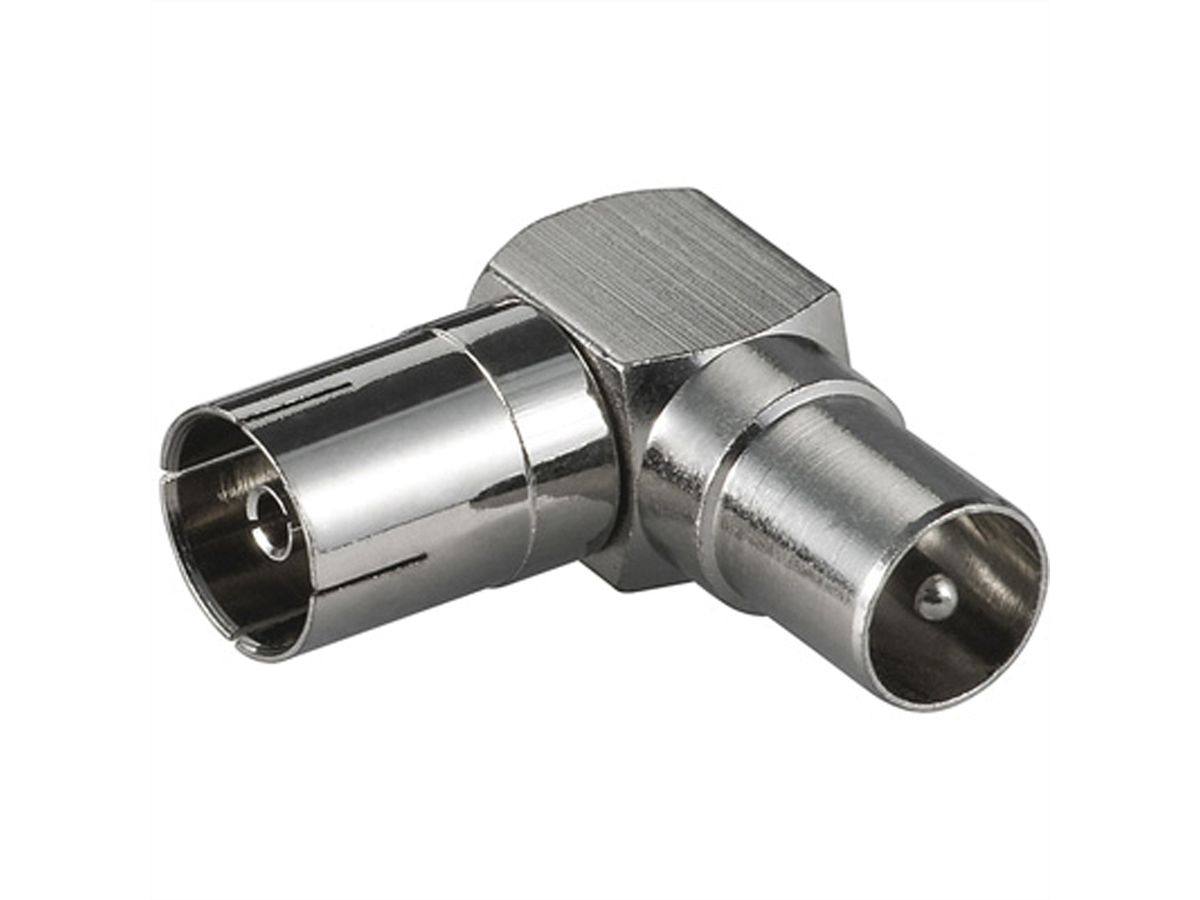 Adaptateur coaxial d'angle