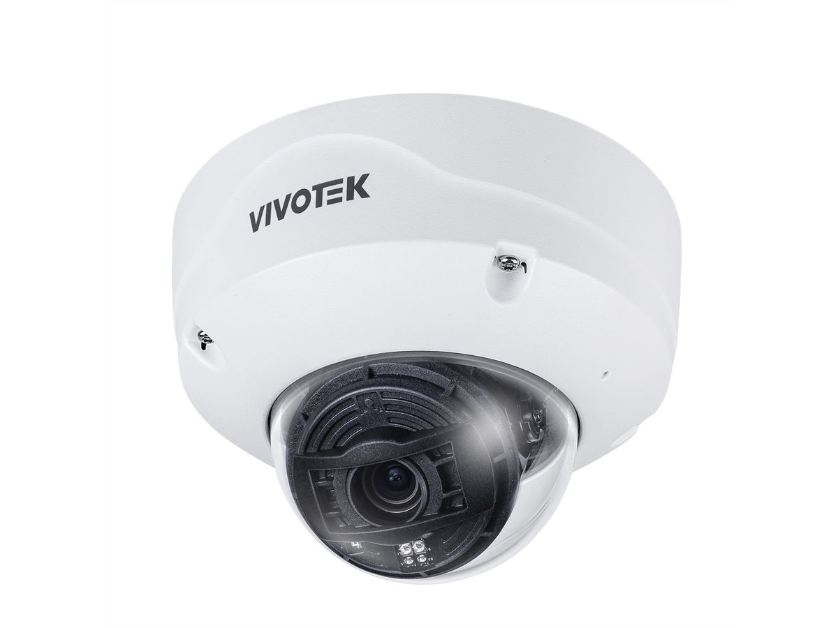 Vivotek FD9391-EHTV-v2 Caméra Vandal-Dome 8 MP, 43-110°, IR-LED à 50m