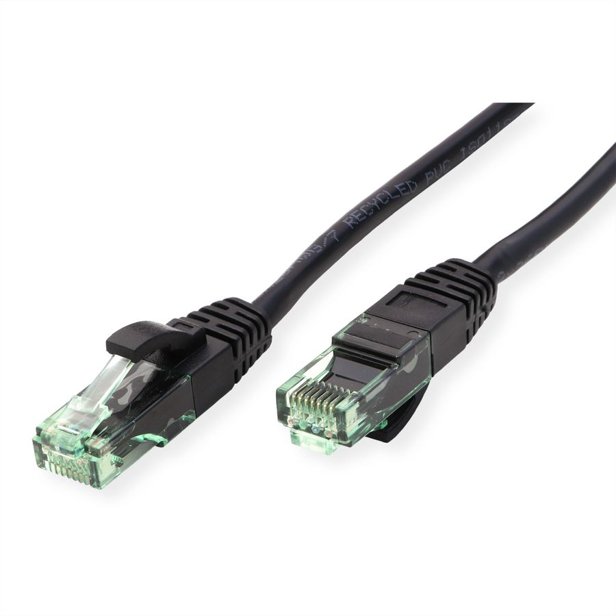 ROLINE RM Cordon UTP Cat.6A / 10 Gigabit, noir, 15 m