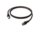 Cordon EasyLan DualBoot PushPull IP20, Cat.6A (Classe EA), S/FTP, noir, 5 m