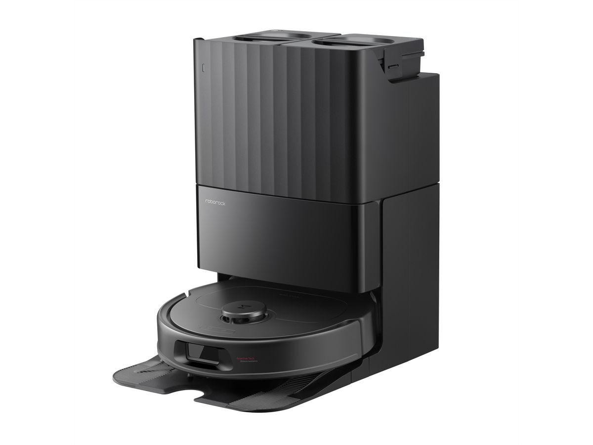 Roborock Aspirateur Qrevo S ProX noir, Robot aspirateur/balayeur