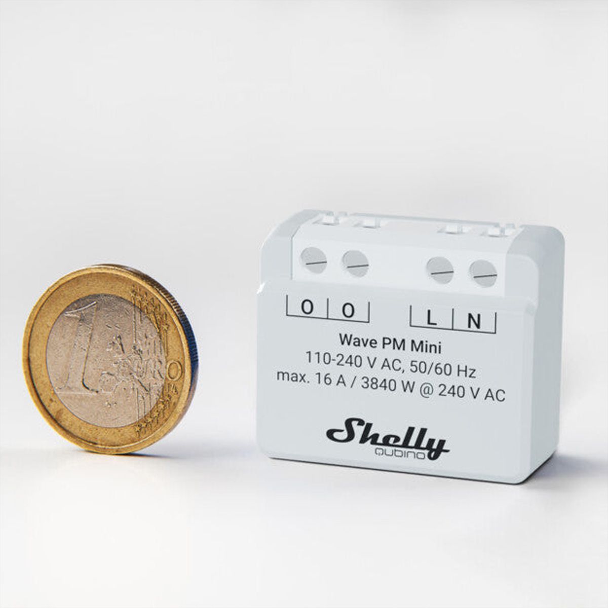 Shelly  Actionneur de commutation Qubino Wave PM Mini