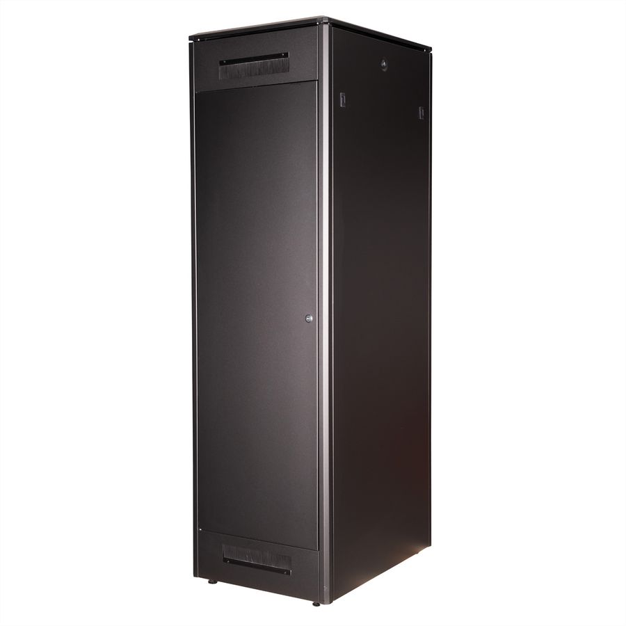 ROLINE 19-Zoll Netzwerkschrank Pro 47 HE, 600x800 BxT Glastür schwarz