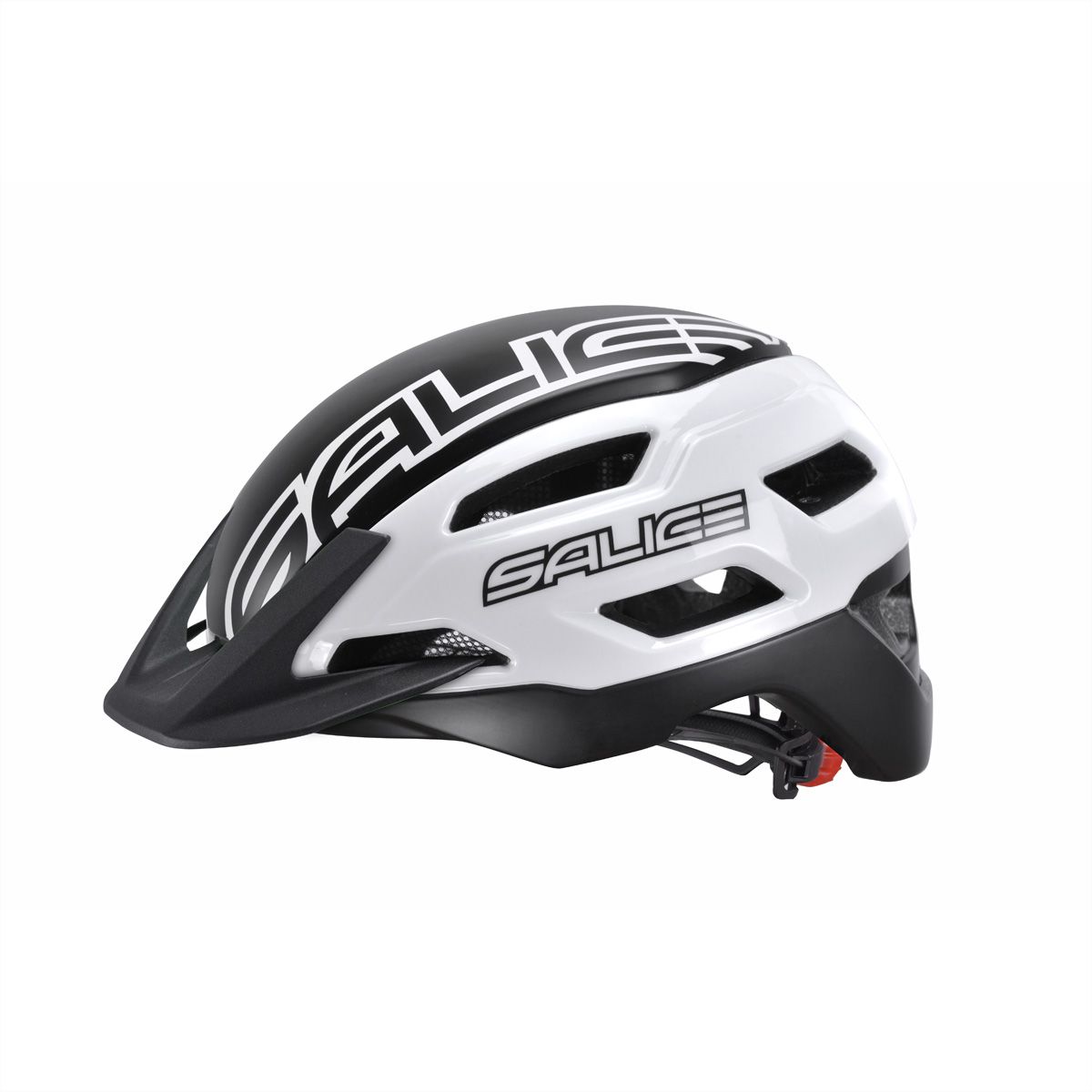 Salice Occhiali Velohelm Stelvio, M-L 54-60, White-Black