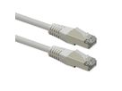 ROLINE Cordon Cat.6 (Classe E), PoE, S/FTP (PiMF) , blanc, 0,5 m