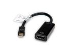 VALUE Adaptateur Mini DisplayPort-HDMI, v1.2, MiniDP M - HDMI F