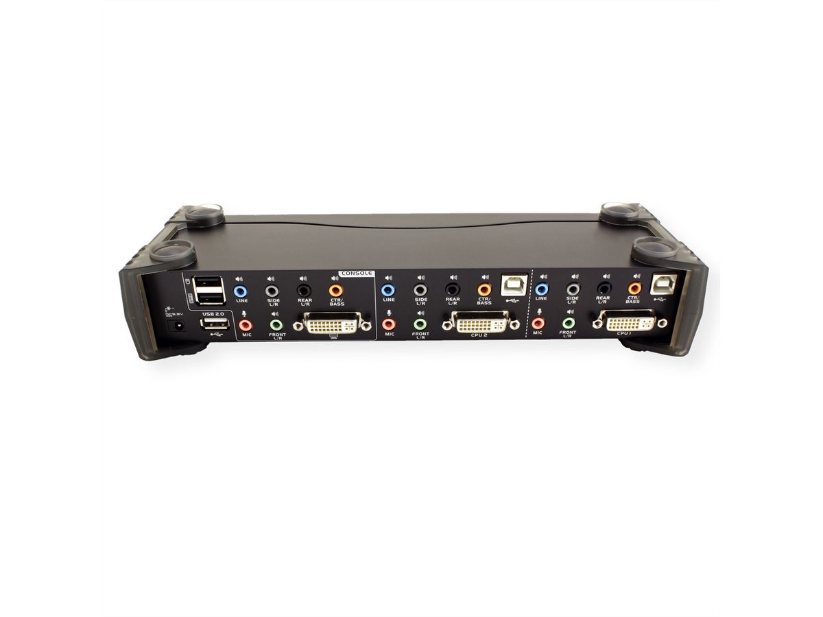 ATEN CS1782A KVM Switch Dual-Link DVI, USB, Audio, 2 Ports