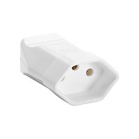 BACHMANN Coupleur CH, 10A, blanc, SUISSE