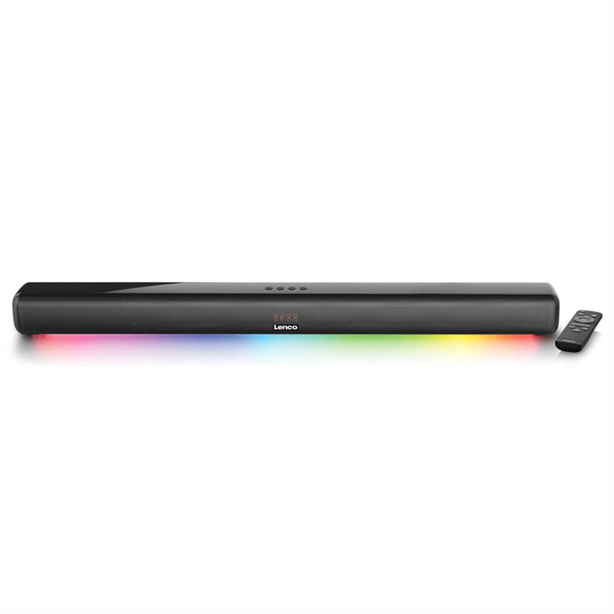 Lenco Barre de son SB-042LEDBK noir, 40w, HDMI, BT, lumière LED