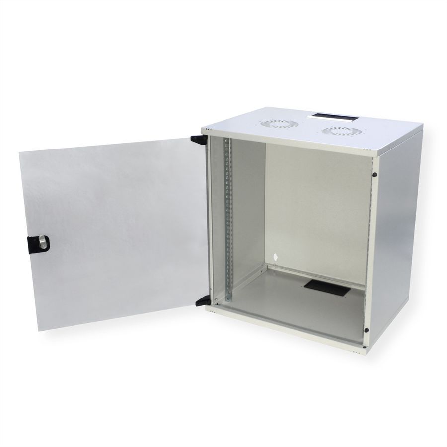 ROLINE 19" Boîtier mural Basic 12U, 540x400 LxP gris, EN KIT