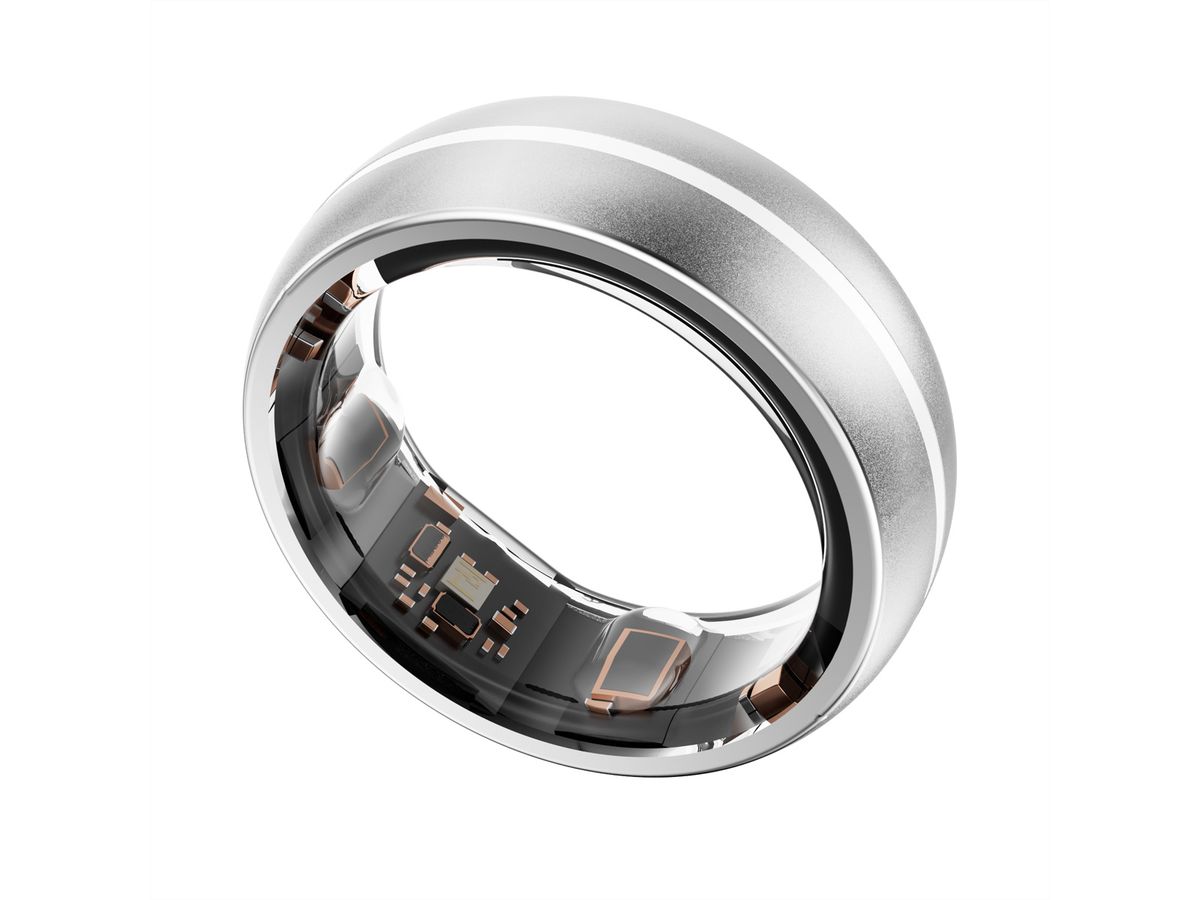 MYnextRING Smart Ring argent mat, Taille 11