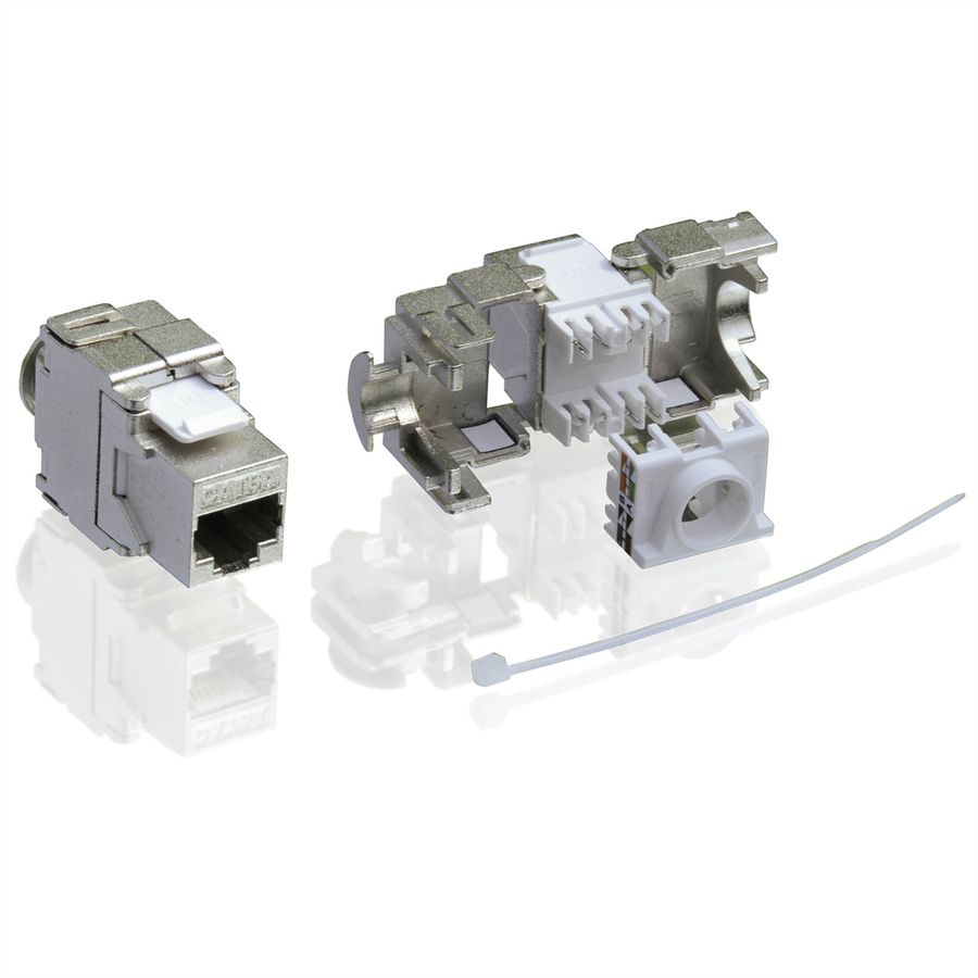 VALUE Keystone Cat.6A (Classe EA), RJ-45, blindé, sans outil