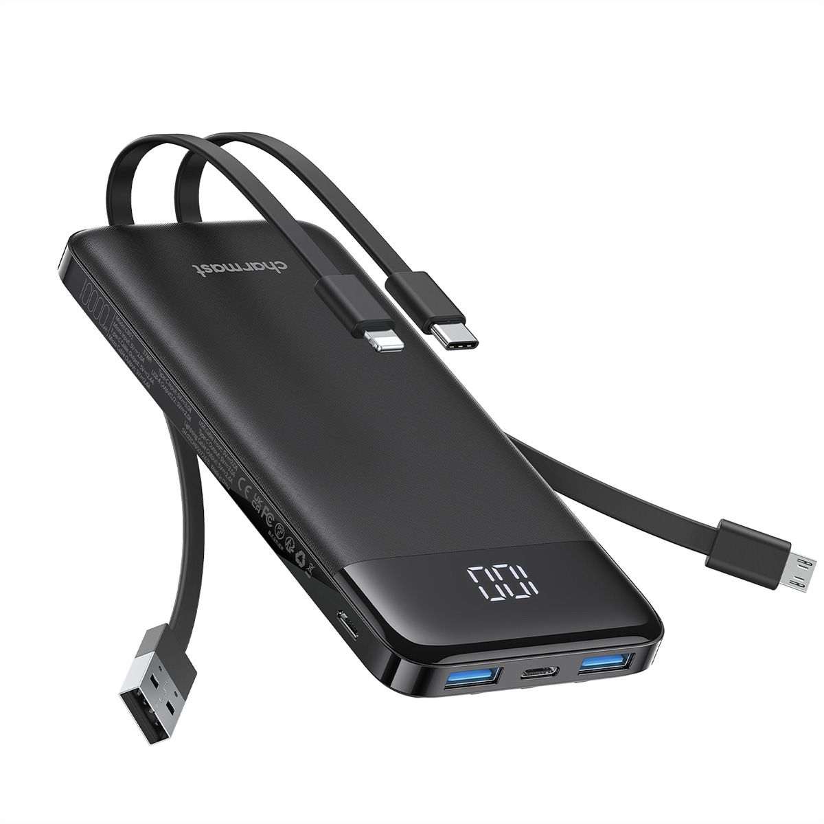 CHARMAST Powerbank W1148 10000mah black