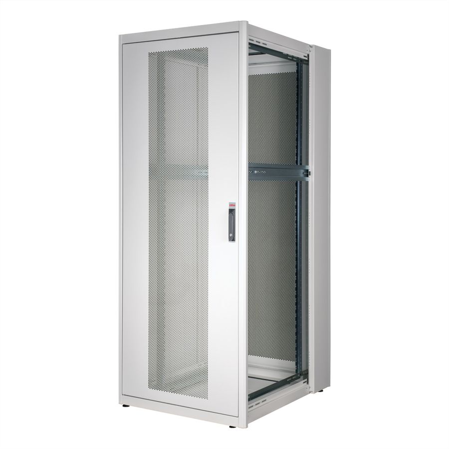 ROLINE 19-Zoll Serverschrank Basic 42 HE, 800x1000 BxT perforiert grau