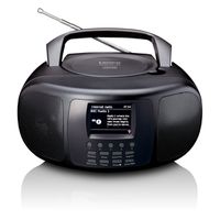 Lenco Internet Radio SCD-6000BK DAB+/FM, Bluetooth, CD-Player, LCD-Farbdisplay