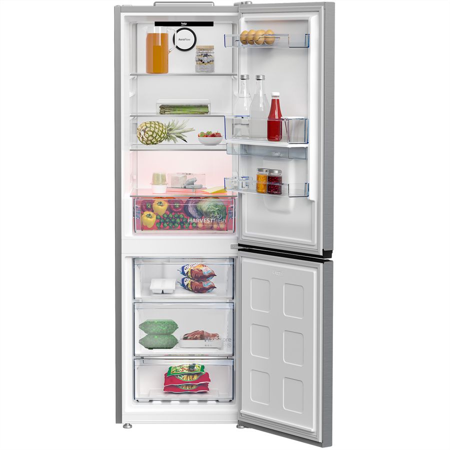 Beko Kühl-Gefrierkombination KG510, 316l, E, Inox