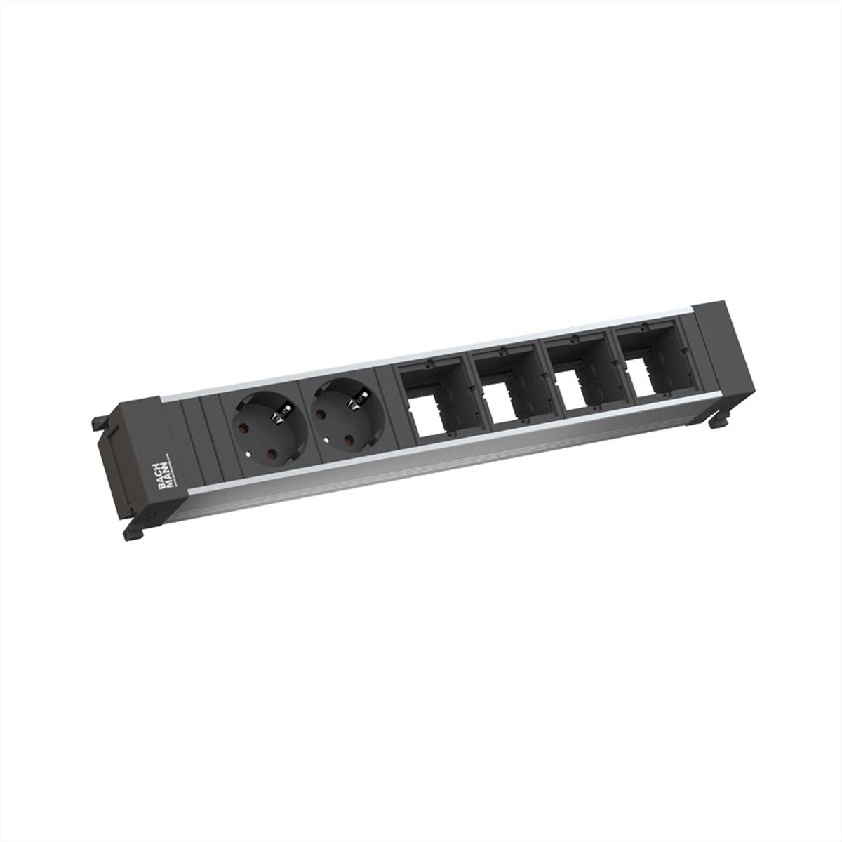 BACHMANN POWER FRAME Large 2x contact de protection 4x ABD