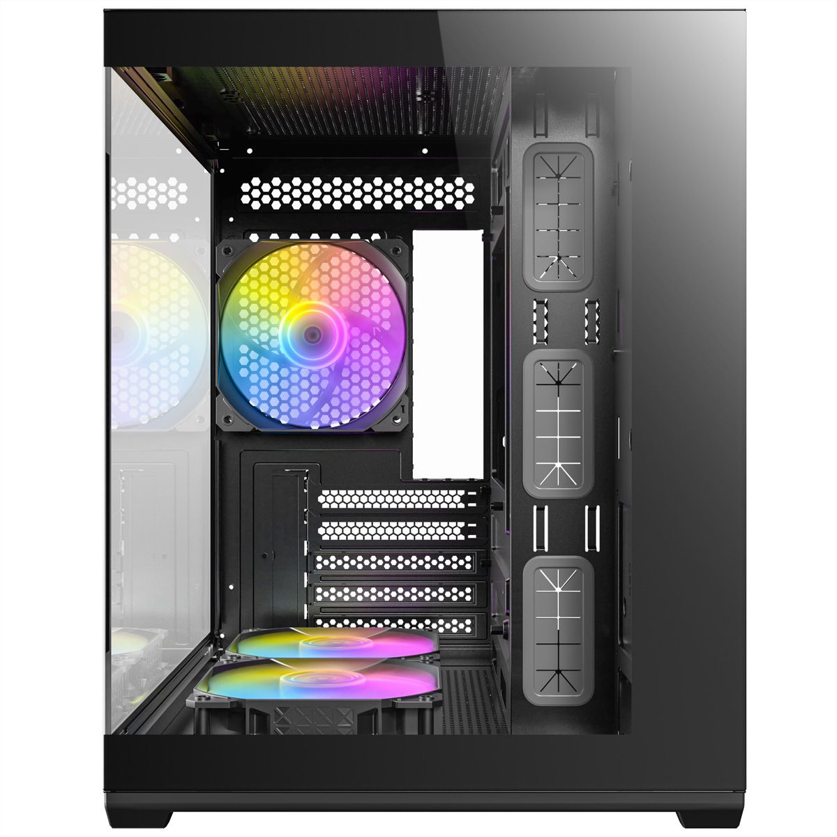 ANTEC CX60M ARGB Boîtier PC Mini Tour Micro-ATX, noir