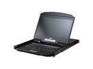 ATEN CL3716iNW US 16-Port USB HDMI LCD KVM Konsole, US-Layout