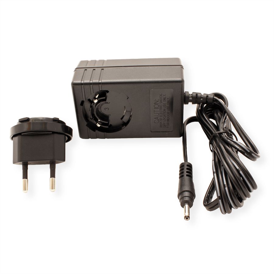 ROLINE USB 3.2 Gen 1 4-Port Hub mit Repeater, schwarz, 10 m
