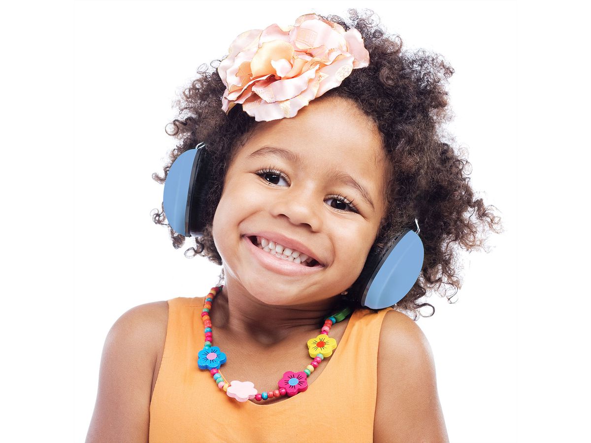 Alecto Protection Auditive Bébé BV-71BW, Bleu