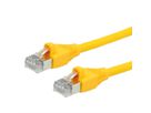 DÄTWYLER Patchkabel Cat.6 (Class E) S/FTP, CU 7702 flex LSOH, AMP, gelb, 50 m