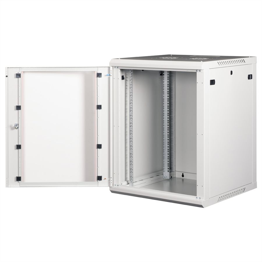 ROLINE 19-Zoll Wandgehäuse Basic Plus 15HE, 600x600 BxT grau