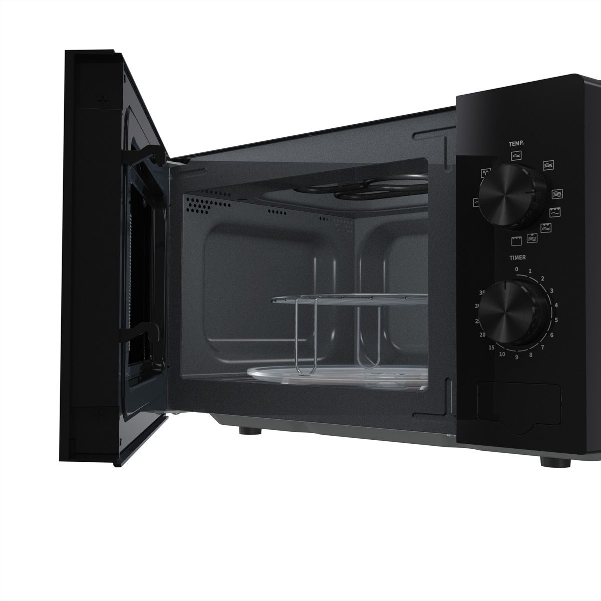 Hisense Mikrowelle H20MOBP1GCH, 20L, schwarz