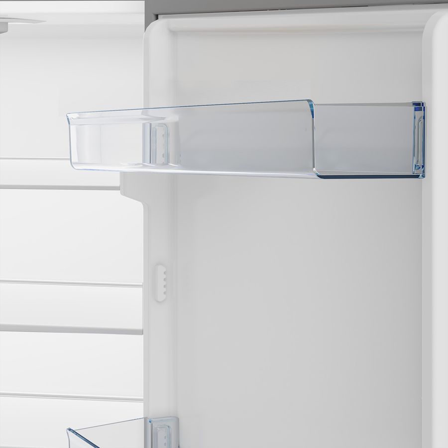 Beko Kühl-Gefrierkombination KG120, 291l, E, silber