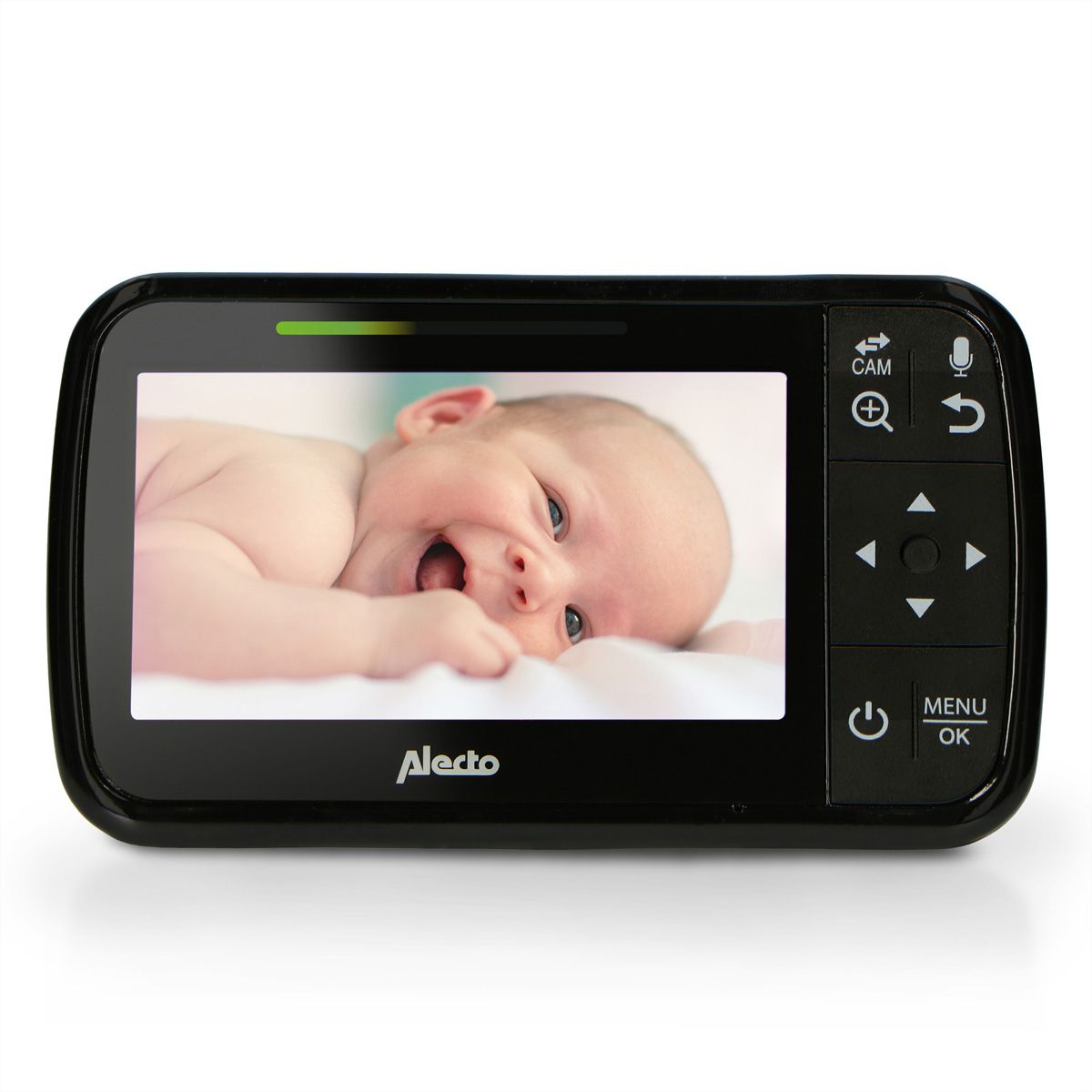 Alecto Babyphone DVM149 avec caméra, écran couleur 4.3", noir