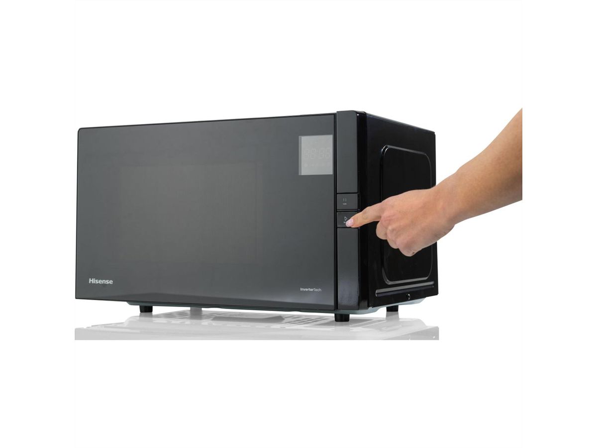 Hisense Mikrowelle H25MOBS4HGI, mit Grill, 25L, schwarz