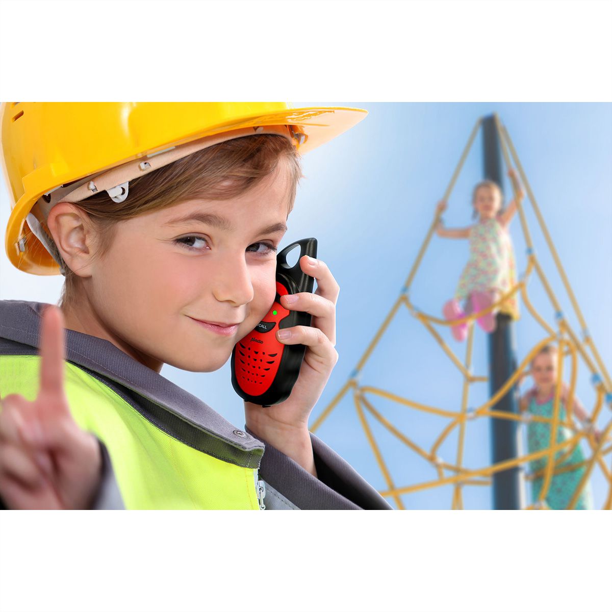 Alecto Walkie Talkie FR-05RD, Rot/Schwarz