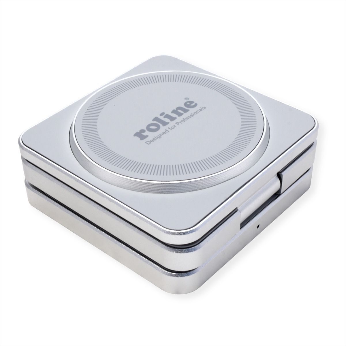 ROLINE 3-in-1 Induktions-Ladestation, faltbar, für Apple