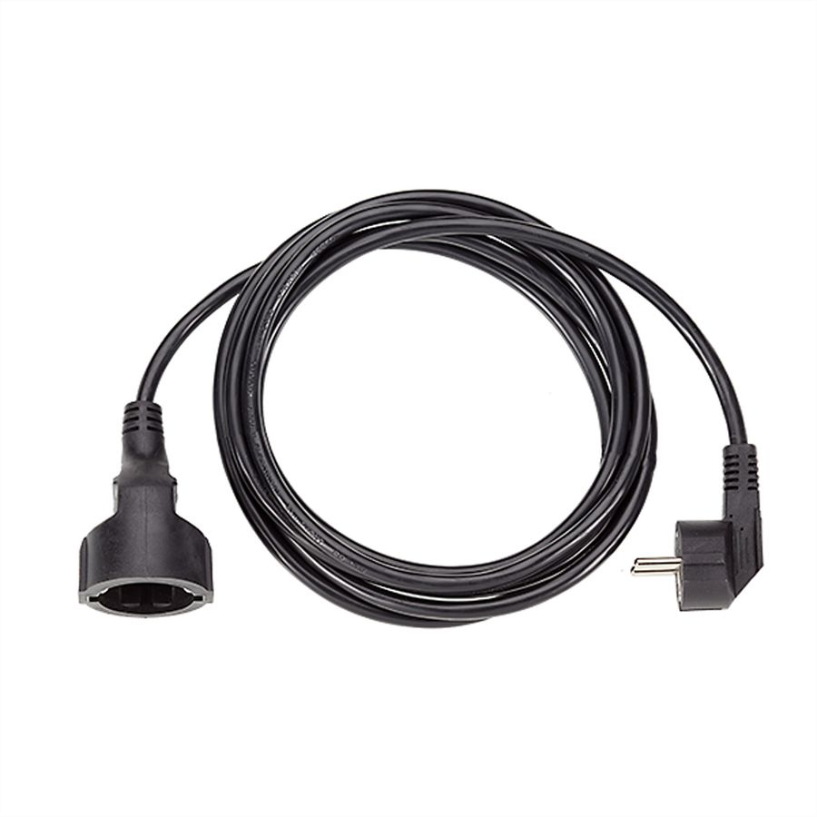 BACHMANN Câble prolongateur 2m noir, ALLEMAND