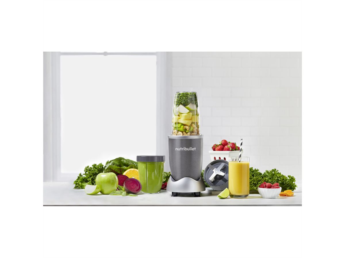 Nutribullet l'extracteur de nutrition 600W, anthrazit, 12-pièces