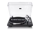 Lenco Plattenspieler LBT-215BK, MP3-Direktencoding, USB, 33U/min&45U/min