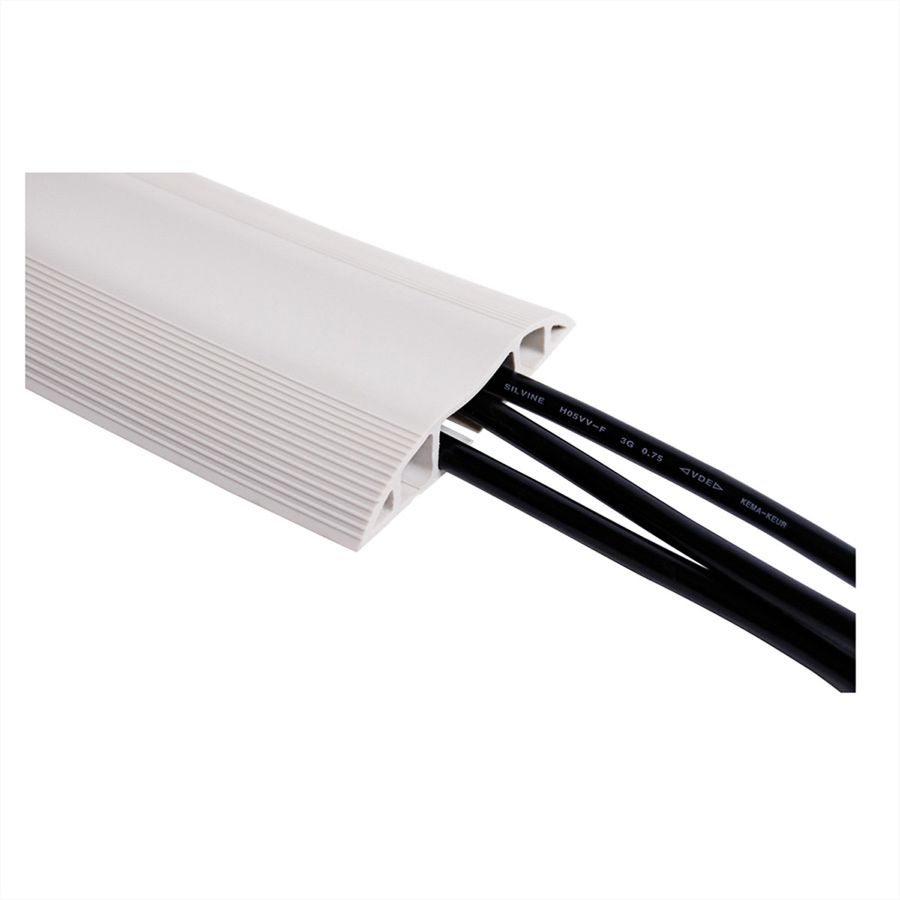 DATAFLEX Pont pour câbles, gris, 1,5 m