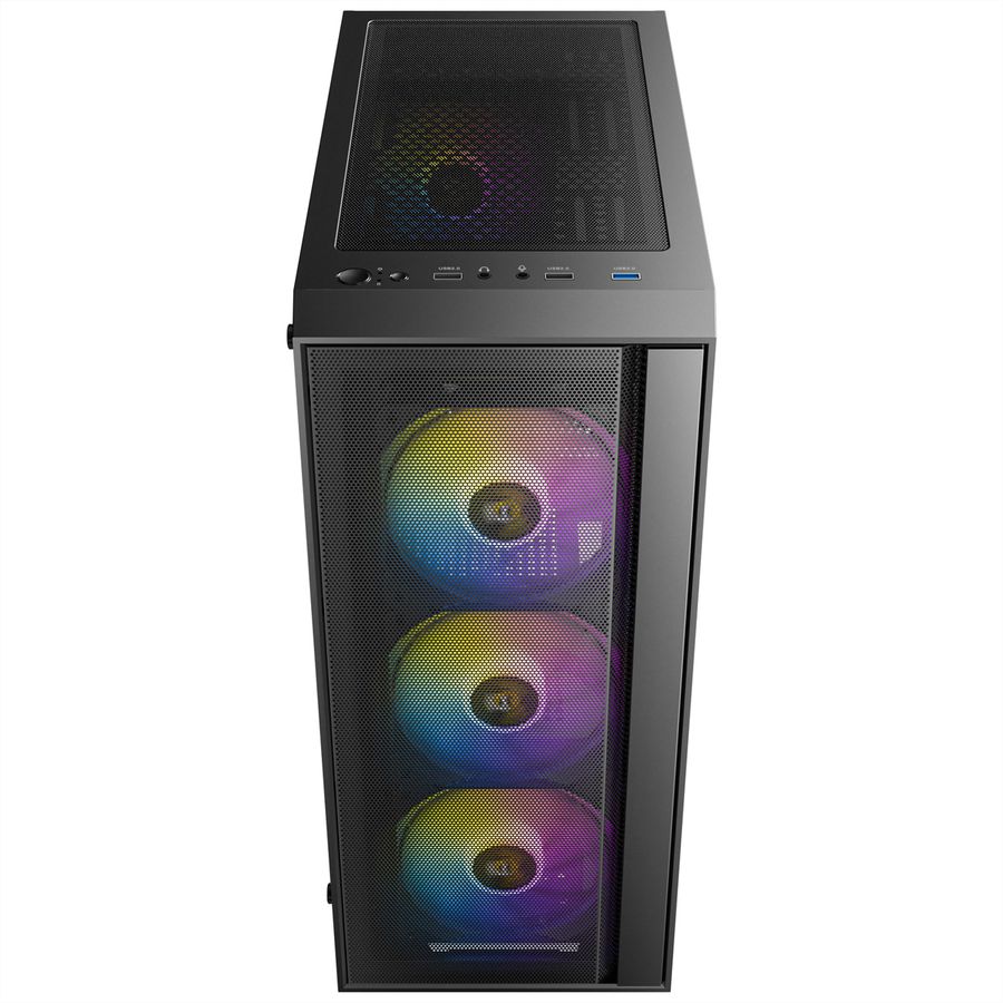ANTEC AX65 ARGB Boîtier PC Midi Tower Gaming ATX, noir