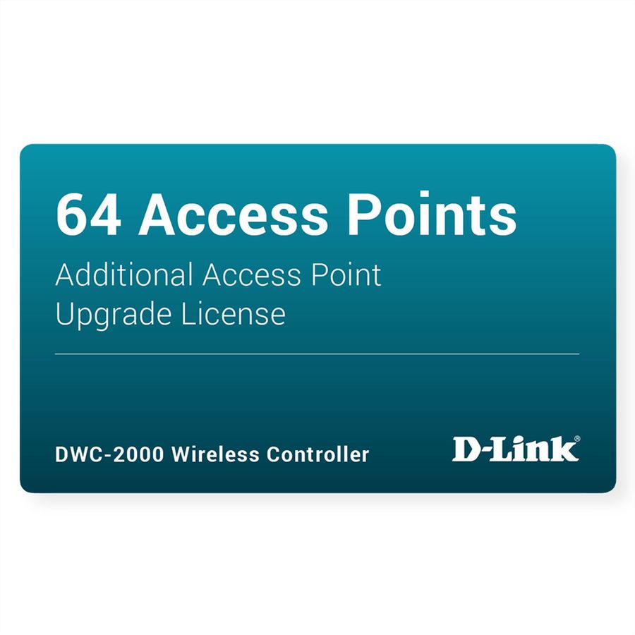 D-Link DWC-2000-AP64-LIC Licence et mise à jour de logiciel