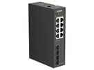 D-Link DIS-210G-12UP Switch 12 ports, Smart Managed Gigabit PoE industriel