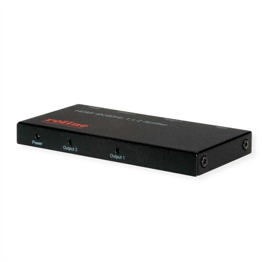 ROLINE HDMI Video-Splitter, Ultra Slim, 2fach