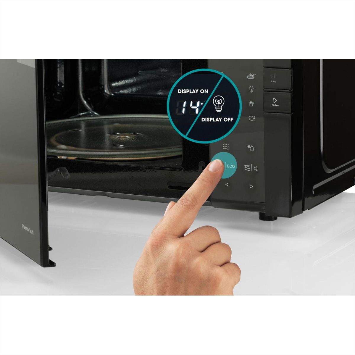Hisense Mikrowelle H25MOBS4HGI, mit Grill, 25L, schwarz