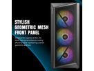 ANTEC AX67 ARGB Boîtier PC Midi Tower Gaming ATX, noir