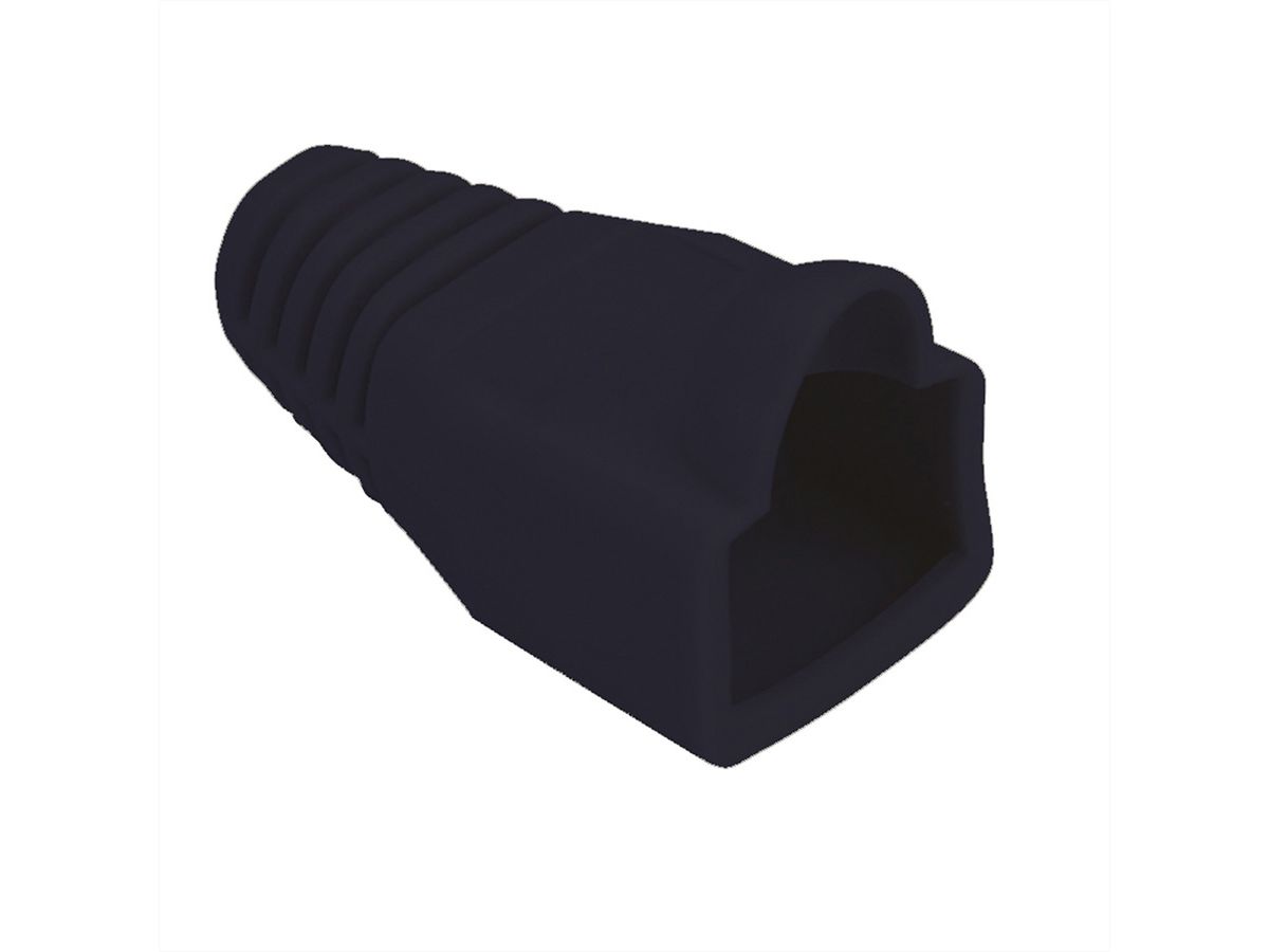 Embout anti-pliage noir pour RJ-45