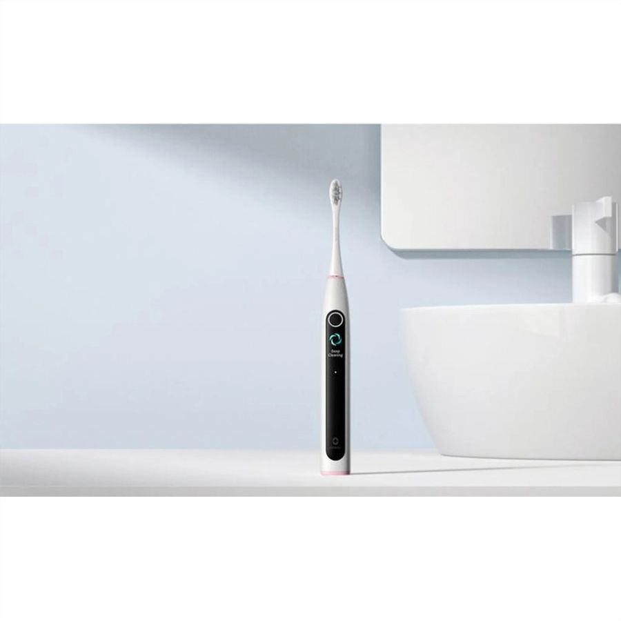 Oclean X Lite Set Schallzahnbürste Grau, 72’000 Bewegungen/min, Smart Screen, 40 Tage Akku