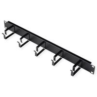ROLINE 19" Passe-câbles 1U, 40x60mm noir